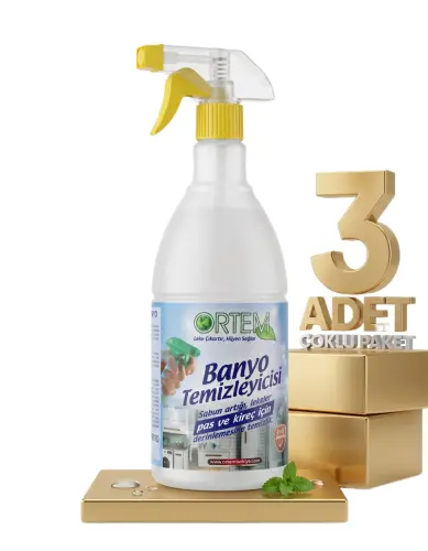 Ortem Banyo Temizleyici 3x1 Lt - Ortem