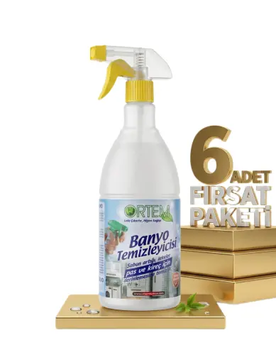 Ortem Banyo Temizleyici 6x1 Lt - Ortem