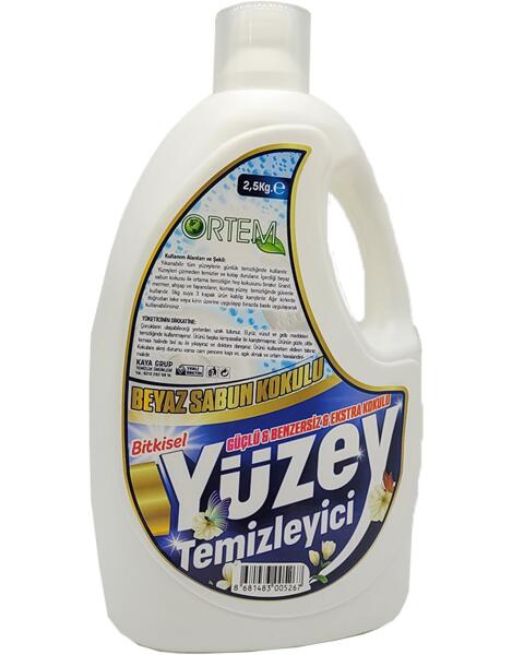 Ortem Beyaz Sabun Kokulu Yüzey Temizleyici 2,5 Kg - 1