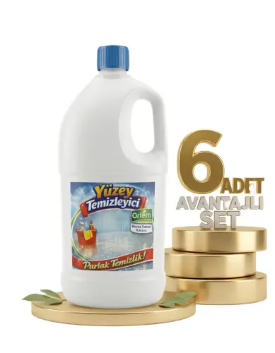 Ortem Beyaz Sabun Kokulu Yüzey Temizleyici 6x2,5 Kg - Ortem