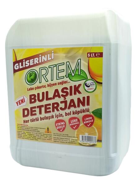 Ortem Bulaşık Deterjanı Elde Yıkama 5 Kg - 1