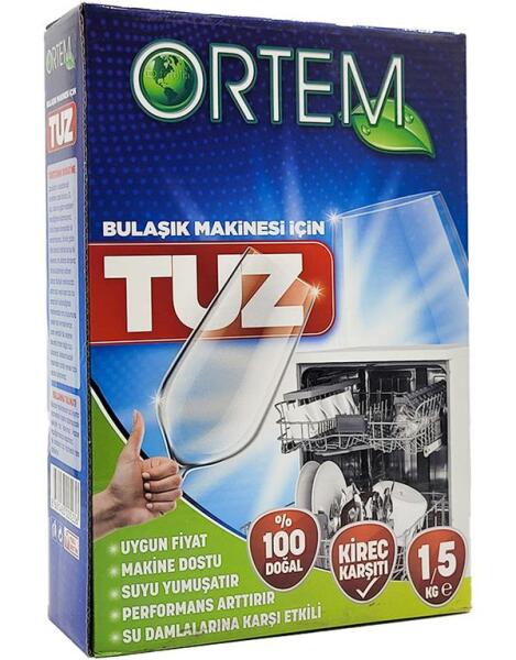 Ortem Bulaşık Makine Tuzu 1,5 Kg - 1
