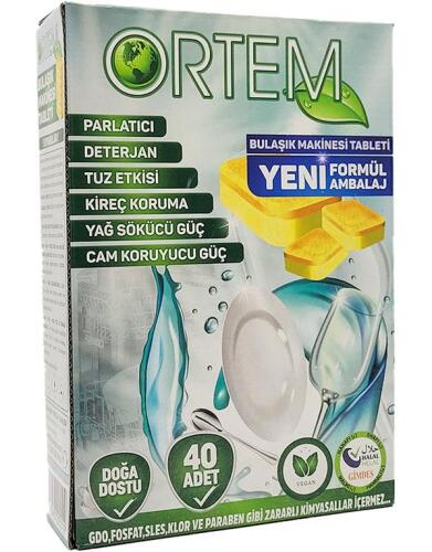Ortem Bulaşık Makinesi Tableti 30lu - 1