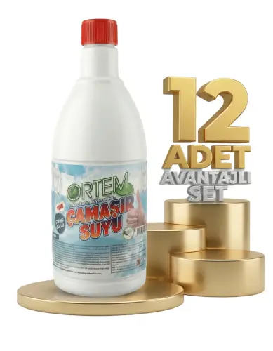 Ortem Çamaşır Suyu 12x1 Kg - Ortem