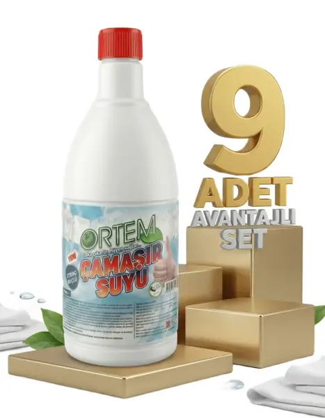 Ortem Çamaşır Suyu 9x1 Kg - 1