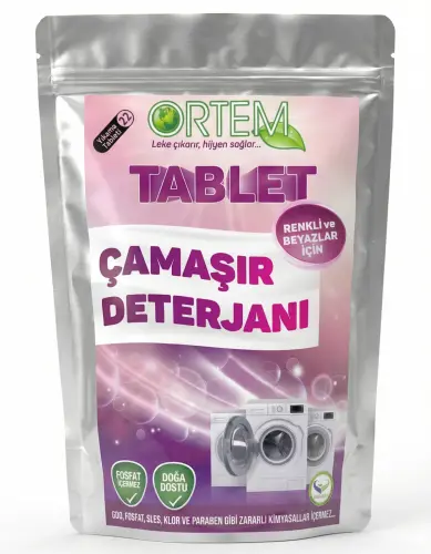 Ortem Çamaşır Tablet Deterjan 22'li - ORTEM