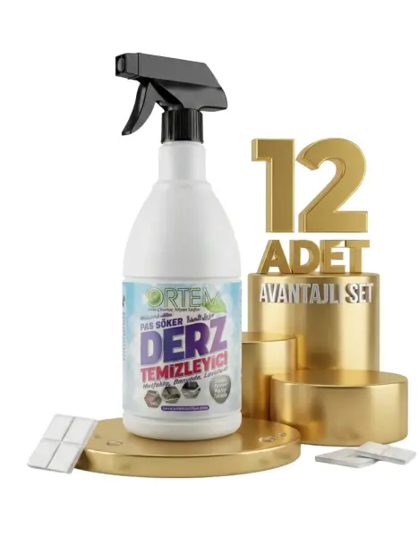 Ortem Derz Temizleme 12x1 Kg - 1