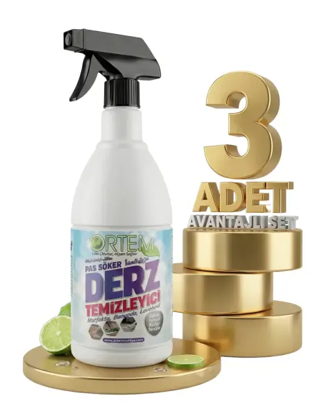 Ortem Derz Temizleme 3x1 Kg - 1