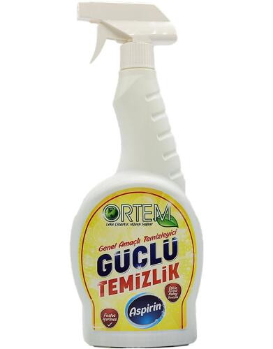 Ortem Güçlü Temizlik Aspirin 750 Ml - Ortem