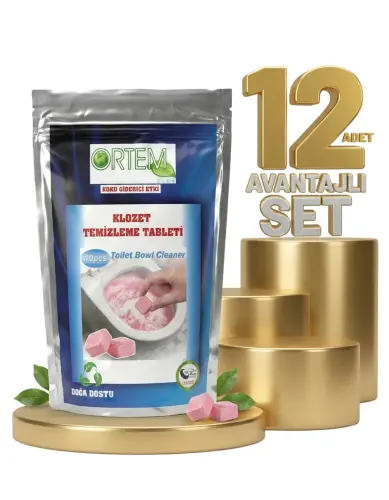 Ortem Klozet Temizleme Tableti x12 - ORTEM