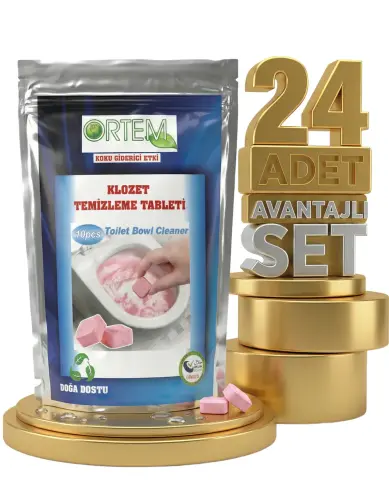 Ortem Klozet Temizleme Tableti x24 - ORTEM