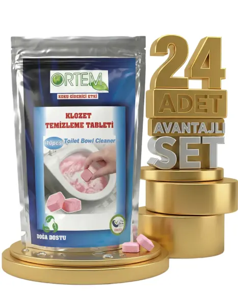 Ortem Klozet Temizleme Tableti x24 - 1