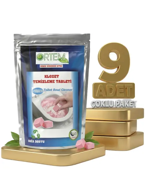 Ortem Klozet Temizleme Tableti x9 - 1