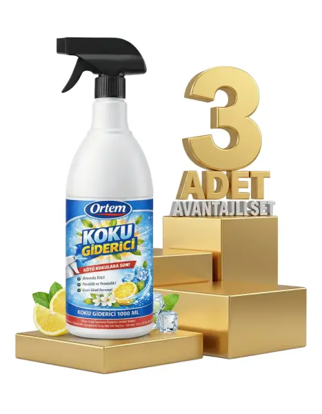 Ortem Koku Giderici 3x1000 Ml - 1