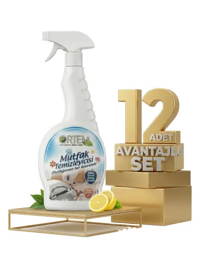 Ortem Mutfak Temizleyici 12x1 Kg - Ortem