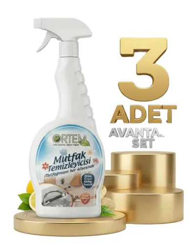 Ortem Mutfak Temizleyici 3x1 Kg - Ortem