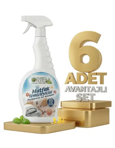 Ortem Mutfak Temizleyici 6x1 Kg - Ortem