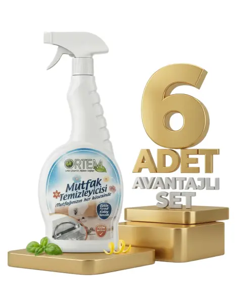 Ortem Mutfak Temizleyici 6x1 Kg - 1