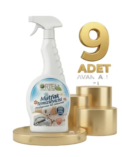 Ortem Mutfak Temizleyici 9x1 Kg - Ortem