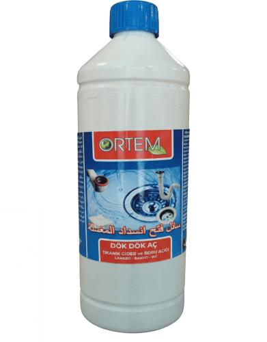 Ortem Sıvı Lavabo Açıcı 900 Gr - Ortem