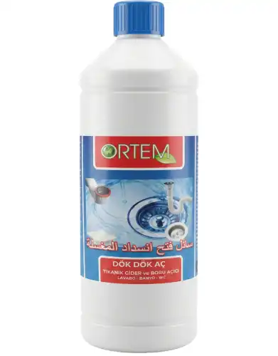 Ortem Sıvı Lavabo Açıcı 900 Gr - Ortem