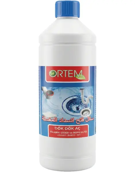 Ortem Sıvı Lavabo Açıcı 900 Gr - 1