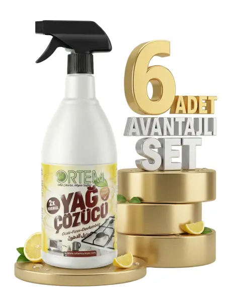 Ortem Yağ Çözücü 6x1 Kg - 1