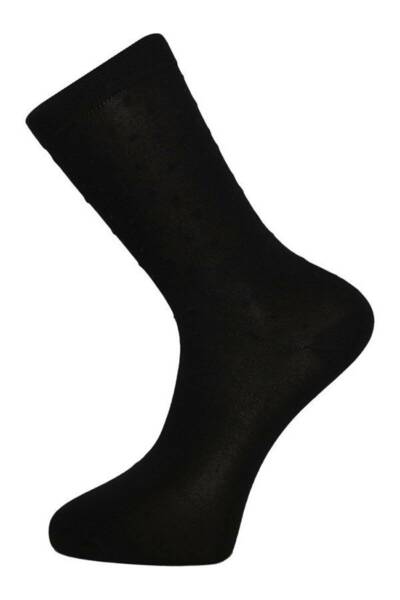 Özge Çorap Bambu Uzun Soket Çorap 40-44 Siyah - 1