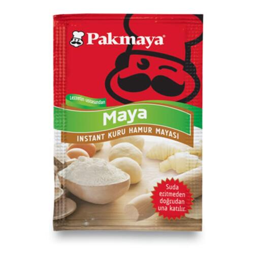 Pakmaya İnstat Kuru Hamur Maya 3x10 Gr - Pakmaya