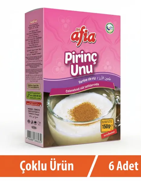 Afia Pirinç Unu 6x150 Gr - 1