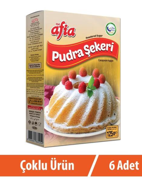 Pudra Şekeri 6x125 Gr - 1