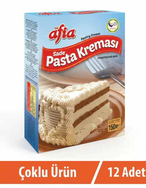 Afia Sade Pasta Kreması 12x150 Gr - 1