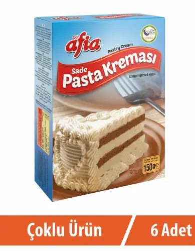 Afia Sade Pasta Kreması 6x150 Gr - 1
