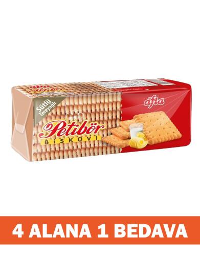 Afia Sade Petibör Bisküvi 180 Gr 4 Alana 1 Bedava - 2