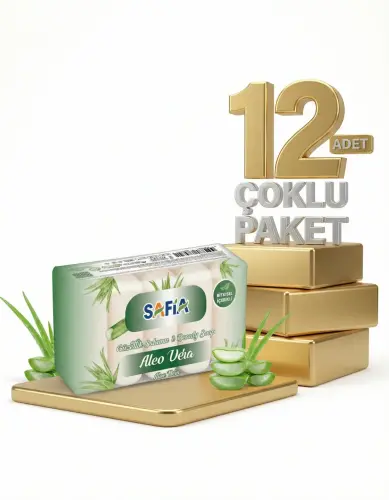 Safia Aloe Vera Güzellik Sabunu 12x275 Gr - SAFİA