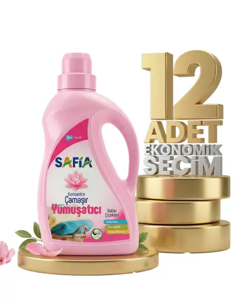 Safia Bahar Çiçekleri Çamaşır Yumuşatıcı 12x1 Lt - 1