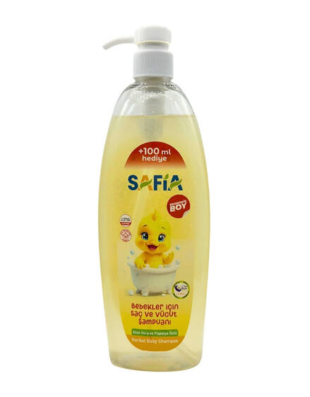 Safia Bebek için Saç ve Vücut Şampuanı 750 Ml - 1