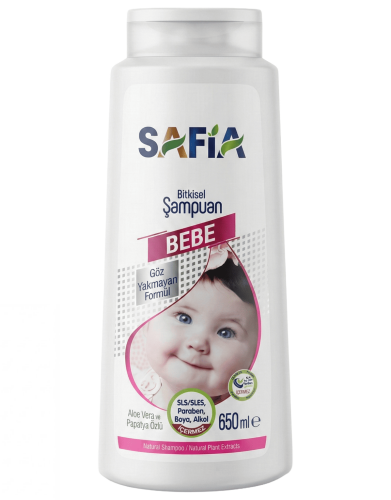 Safia Bebek Şampuanı 650 Ml - Safia