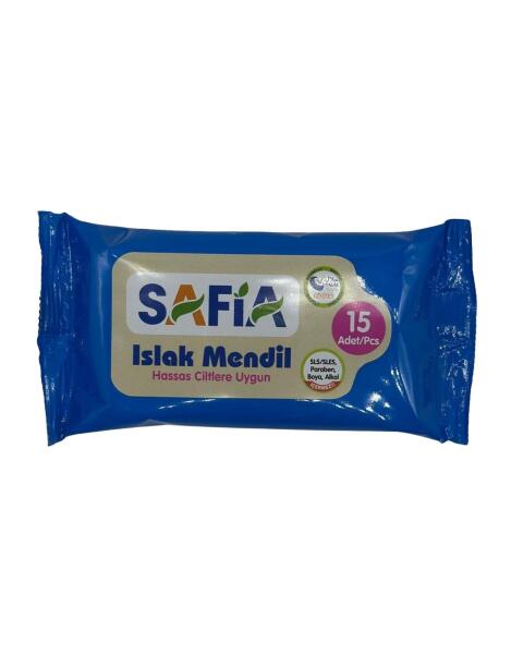 Safia Cep Islak Mendil 15li - 1