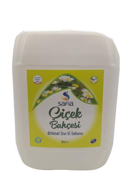 Safia Çiçek Bahçesi Sıvı El Sabunu 5 Lt - 1