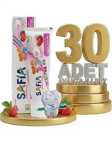 Safia Çocuk Diş Macunu 30x60 ml - Safia