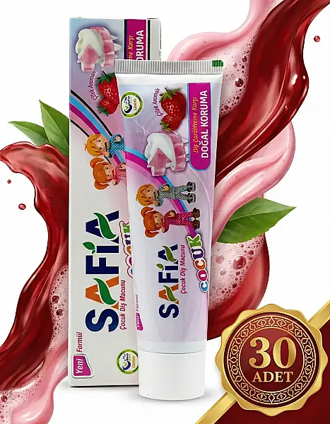 Safia Çocuk Diş Macunu 30x60 ml - 2
