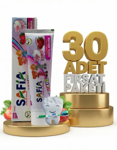 Safia Çocuk Diş Macunu 30x60 ml - 1