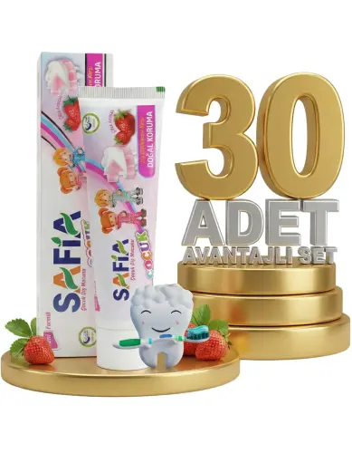 Safia Çocuk Diş Macunu 30x60 ml - 1