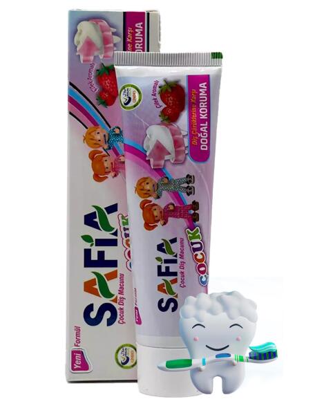 Safia Çocuk Diş Macunu 60 ml - 1
