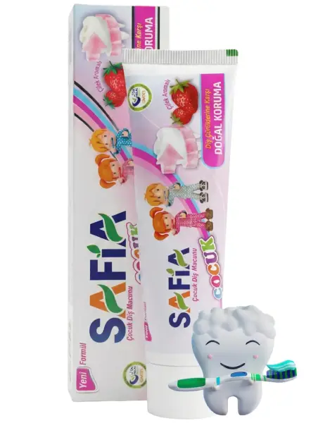 Safia Çocuk Diş Macunu 60 ml - 1