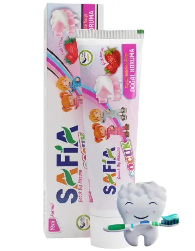 Safia Çocuk Diş Macunu 60 ml - Safia