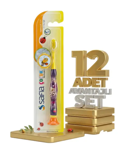 Safia Çocuk Yumuşak Soft Diş Fırçası x12 - 1