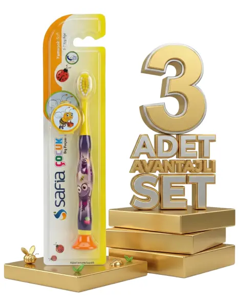 Safia Çocuk Yumuşak Soft Diş Fırçası x3 - 1