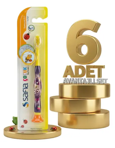 Safia Çocuk Yumuşak Soft Diş Fırçası x6 - Safia